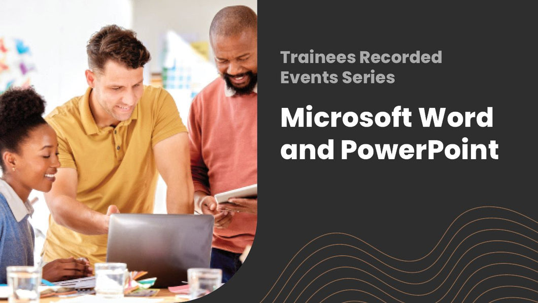 2025 How to be efficient in Microsoft Word and PowerPoint