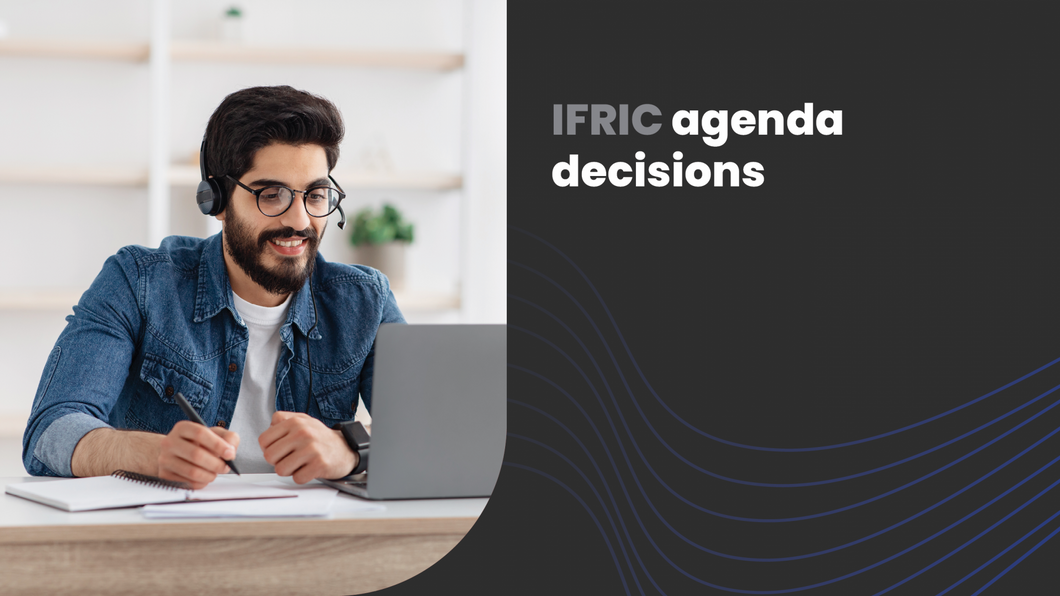 IFRIC agenda decisions