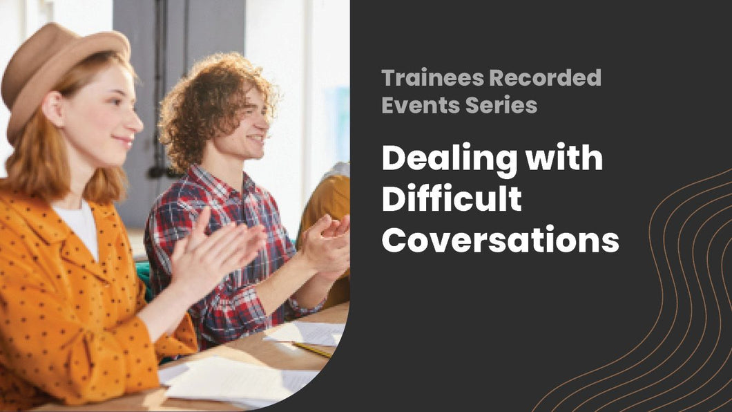 2025 Dealing with Difficult Conversations