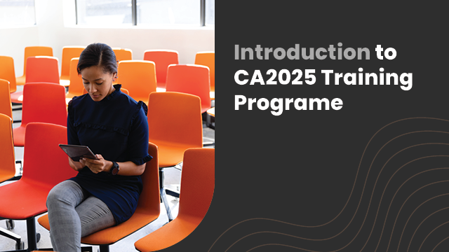 Introduction to CA2025 Training Programme