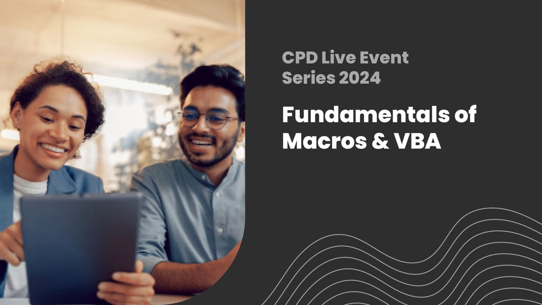 Fundamentals of Macros & VBA