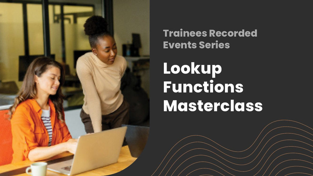 2025 Lookup Functions Masterclass