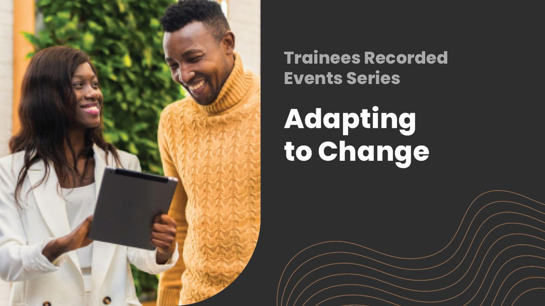 2025 Learn how to Adapt to change