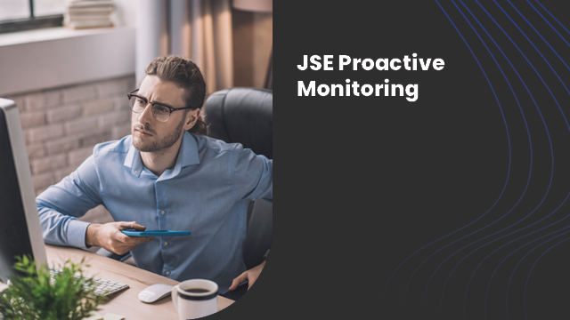 JSE Proactive Monitoring