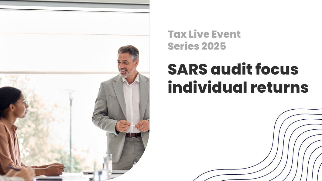 2025 SARS audit focus Individual return