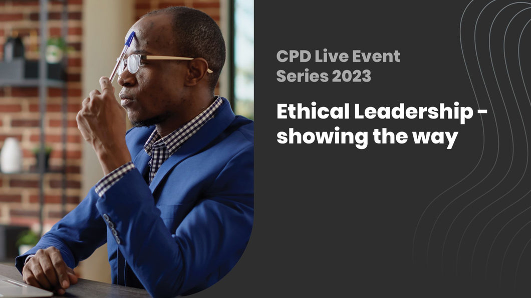 Ethical Leadership - showing the way