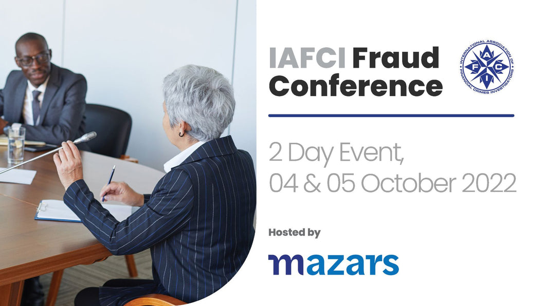 IAFCI Fraud Conference October 2022