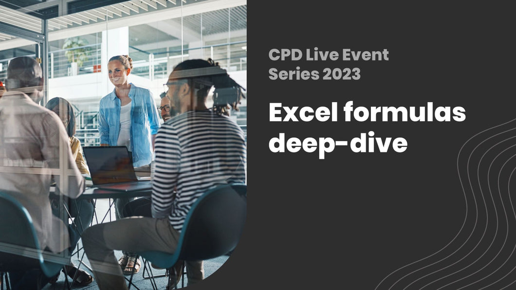 Excel Formulas Deep-Dive